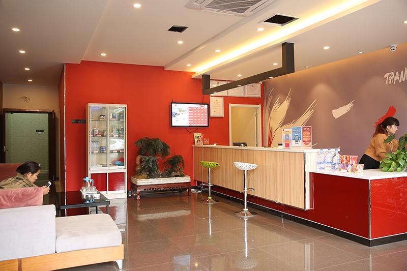 Thank Inn Chain Hotel Shandong Weifang Qingzhou Railway Station Gaoliu Extérieur photo