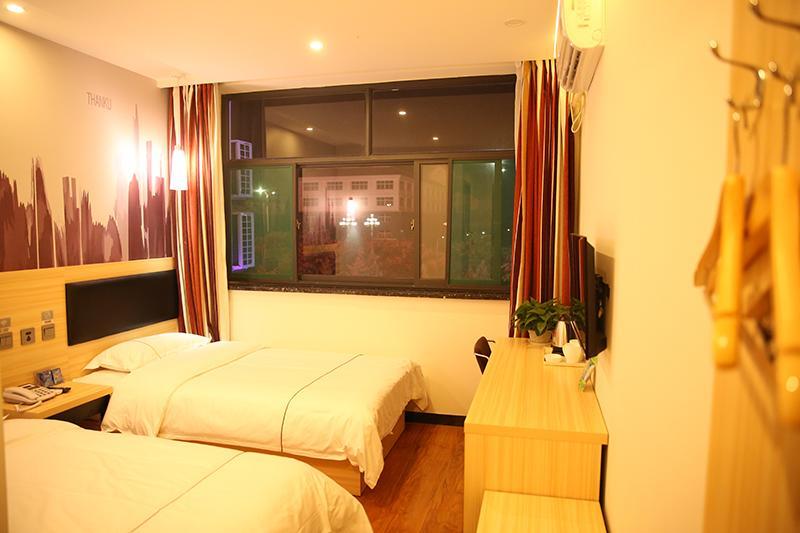 Thank Inn Chain Hotel Shandong Weifang Qingzhou Railway Station Gaoliu Extérieur photo